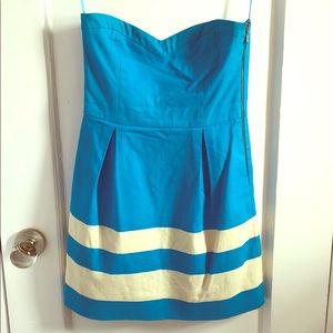 Zara strapless mini dress